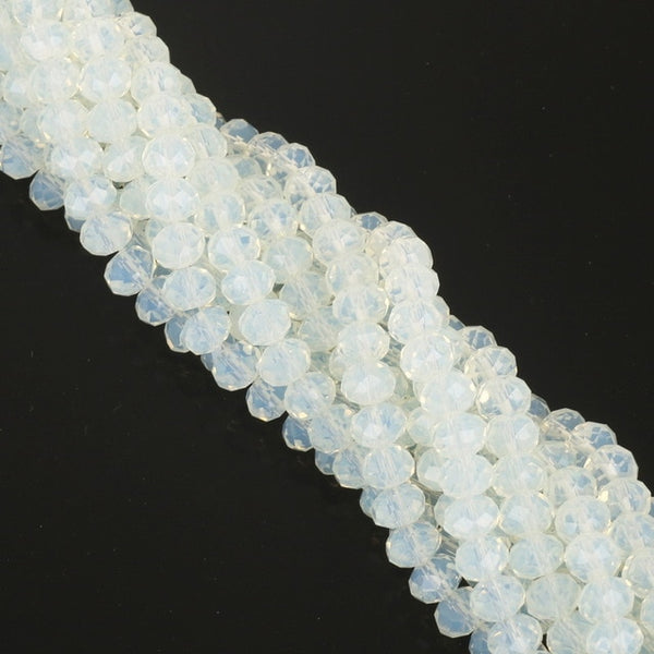 2 3 4 6 8mm about 70-195Pcs Crystal Beads AB multicolor Sapcer Glass Beads for Jewelry Making DIY Handmade Bracelet Wholesale