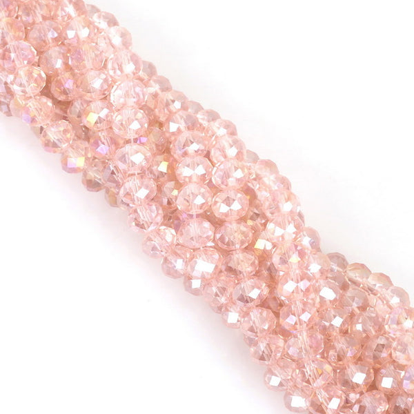 2 3 4 6 8mm about 70-195Pcs Crystal Beads AB multicolor Sapcer Glass Beads for Jewelry Making DIY Handmade Bracelet Wholesale