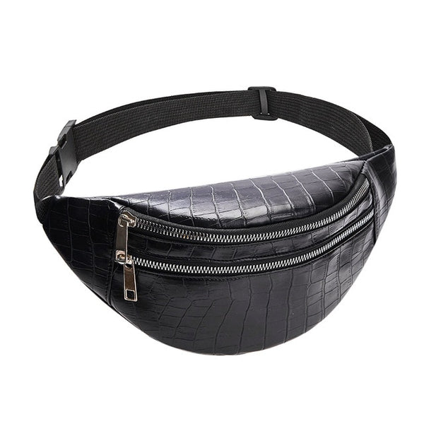 belt bag waist packs for women designer brand Luxury bag High Quality crocodile women PU leather bag Fanny Pack message bag