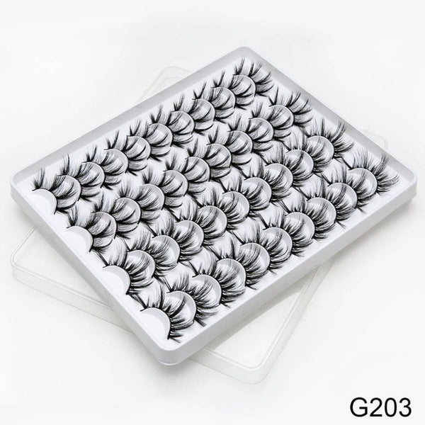 SEXYSHEEP 8/20 pairs 15-20mm natural 3D false eyelashes fake lashes makeup kit Mink Lashes extension mink eyelashes maquiagem