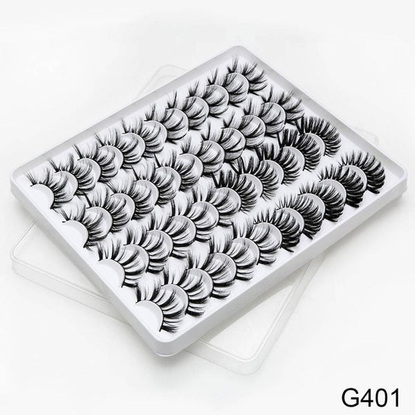 SEXYSHEEP 8/20 pairs 15-20mm natural 3D false eyelashes fake lashes makeup kit Mink Lashes extension mink eyelashes maquiagem
