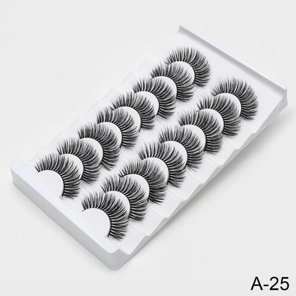 SEXYSHEEP 8/20 pairs 15-20mm natural 3D false eyelashes fake lashes makeup kit Mink Lashes extension mink eyelashes maquiagem