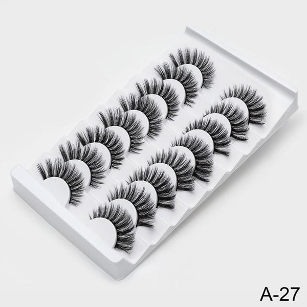 SEXYSHEEP 8/20 pairs 15-20mm natural 3D false eyelashes fake lashes makeup kit Mink Lashes extension mink eyelashes maquiagem