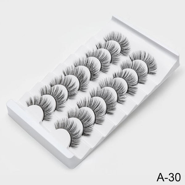 SEXYSHEEP 8/20 pairs 15-20mm natural 3D false eyelashes fake lashes makeup kit Mink Lashes extension mink eyelashes maquiagem