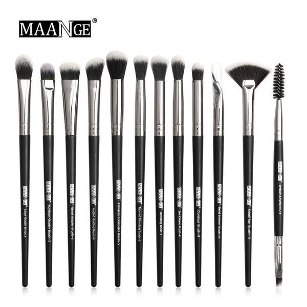 Makeup brushes set professional 12/14 pcs/lot Makeup Brushes Set Eye Shadow Blending Eyeliner Eyelash Eyebrow Brush For Makeup