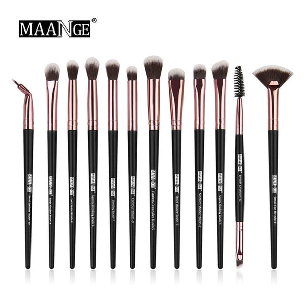 Makeup brushes set professional 12/14 pcs/lot Makeup Brushes Set Eye Shadow Blending Eyeliner Eyelash Eyebrow Brush For Makeup