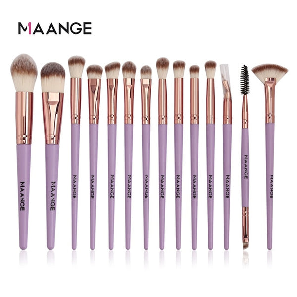 Makeup brushes set professional 12/14 pcs/lot Makeup Brushes Set Eye Shadow Blending Eyeliner Eyelash Eyebrow Brush For Makeup