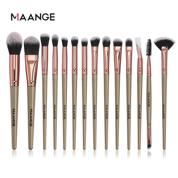 Makeup brushes set professional 12/14 pcs/lot Makeup Brushes Set Eye Shadow Blending Eyeliner Eyelash Eyebrow Brush For Makeup