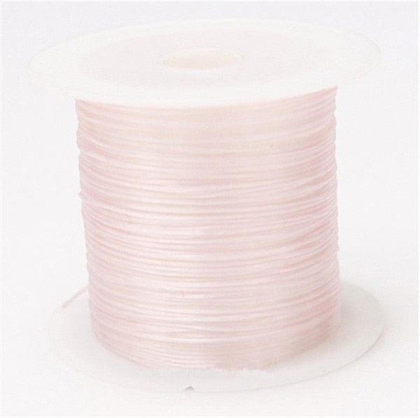 393inch/Roll Strong Elastic Crystal Beading Cord 1mm for Bracelets Stretch Thread String Necklace DIY Jewelry Making Cords Line
