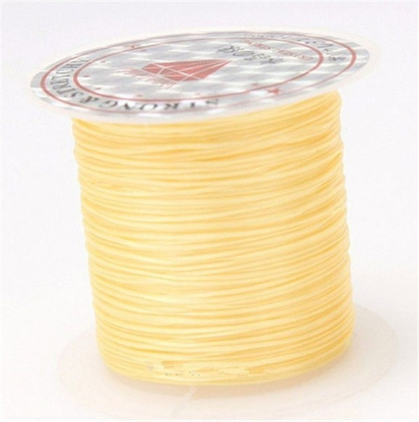393inch/Roll Strong Elastic Crystal Beading Cord 1mm for Bracelets Stretch Thread String Necklace DIY Jewelry Making Cords Line