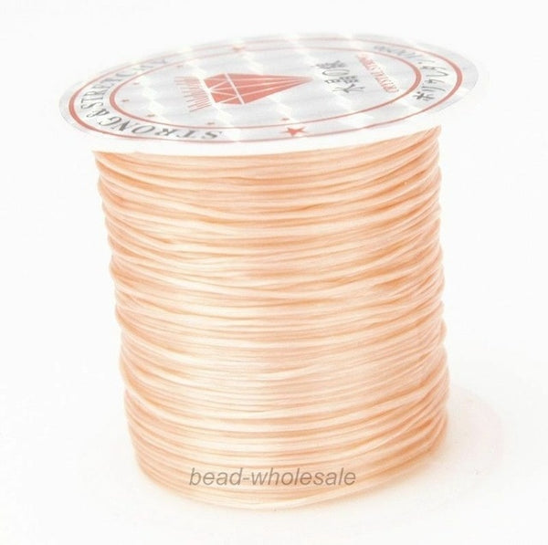 393inch/Roll Strong Elastic Crystal Beading Cord 1mm for Bracelets Stretch Thread String Necklace DIY Jewelry Making Cords Line