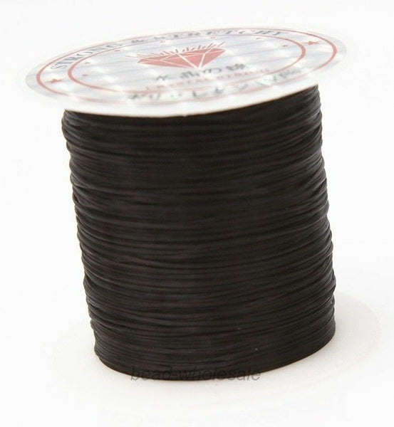 393inch/Roll Strong Elastic Crystal Beading Cord 1mm for Bracelets Stretch Thread String Necklace DIY Jewelry Making Cords Line