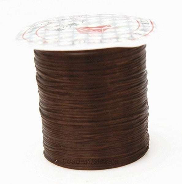 393inch/Roll Strong Elastic Crystal Beading Cord 1mm for Bracelets Stretch Thread String Necklace DIY Jewelry Making Cords Line
