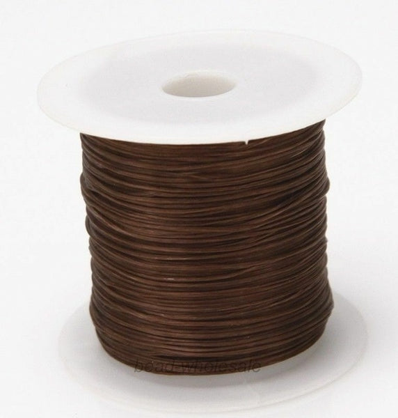 393inch/Roll Strong Elastic Crystal Beading Cord 1mm for Bracelets Stretch Thread String Necklace DIY Jewelry Making Cords Line