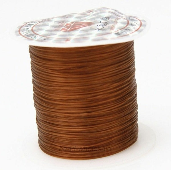 393inch/Roll Strong Elastic Crystal Beading Cord 1mm for Bracelets Stretch Thread String Necklace DIY Jewelry Making Cords Line