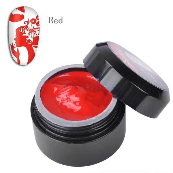 Biutee Nail Art Templates Pure Clear Jelly Silicone nail stamping plates Scraper with Stamping Polygel Kit Nail Stamp Nail Art