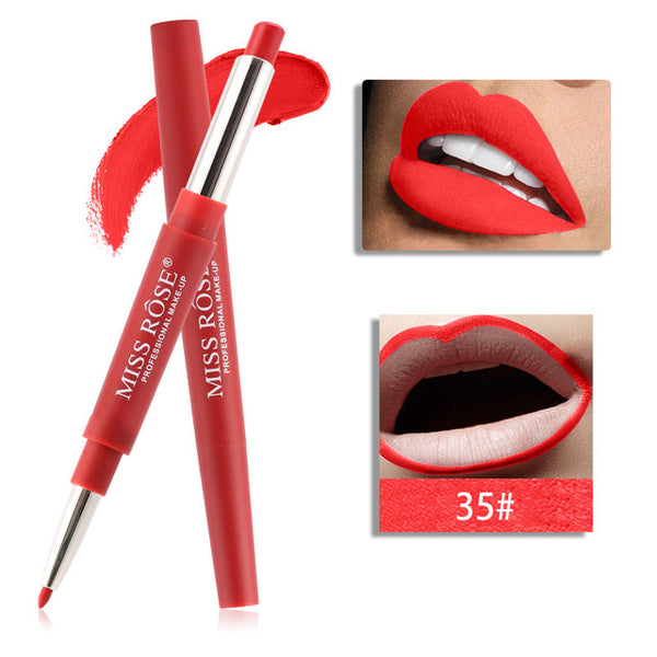 Miss Rose Top di Marca Lip Liner Matte Lip Matita di Lunga durata Impermeabile Idratante Rossetti Trucco Labbra Sexy Contour Cosmetici