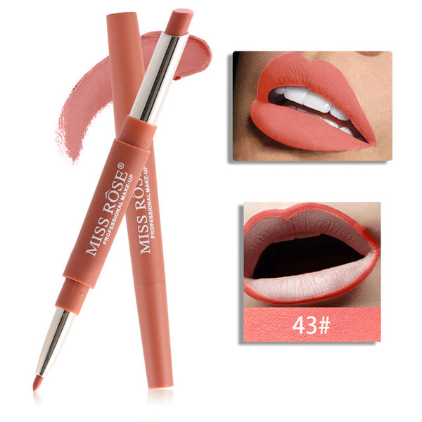 Miss Rose Top di Marca Lip Liner Matte Lip Matita di Lunga durata Impermeabile Idratante Rossetti Trucco Labbra Sexy Contour Cosmetici