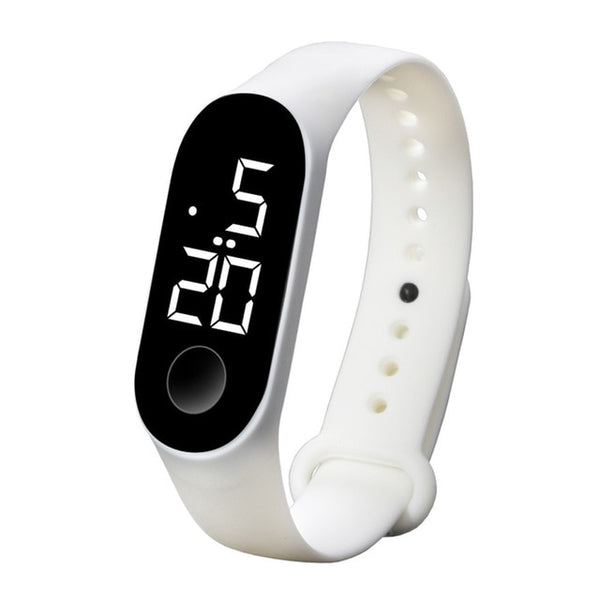Mode Frauen Männer Sport Uhr Wasserdichte LED Leucht Elektronische Sensor Uhren Casual Armband Armbanduhr Thanksgiving Geschenk