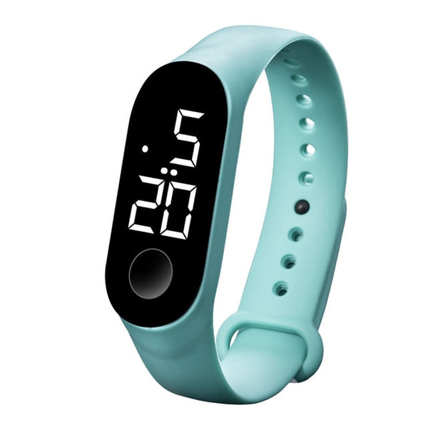 Mode Frauen Männer Sport Uhr Wasserdichte LED Leucht Elektronische Sensor Uhren Casual Armband Armbanduhr Thanksgiving Geschenk