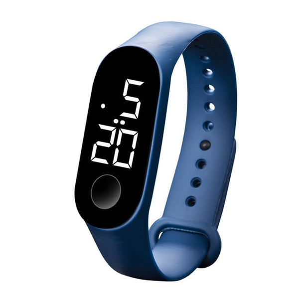 Mode Frauen Männer Sport Uhr Wasserdichte LED Leucht Elektronische Sensor Uhren Casual Armband Armbanduhr Thanksgiving Geschenk