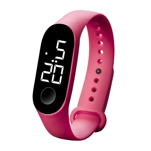 Mode Frauen Männer Sport Uhr Wasserdichte LED Leucht Elektronische Sensor Uhren Casual Armband Armbanduhr Thanksgiving Geschenk