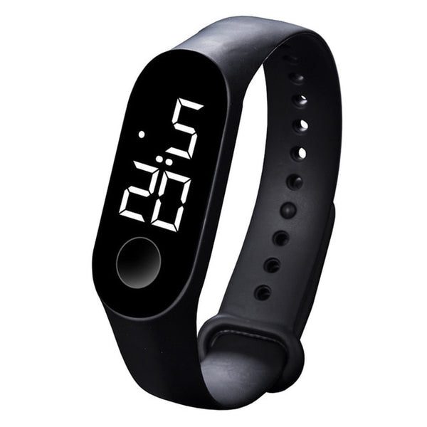 Mode Frauen Männer Sport Uhr Wasserdichte LED Leucht Elektronische Sensor Uhren Casual Armband Armbanduhr Thanksgiving Geschenk