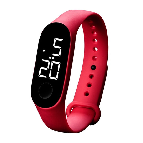 Mode Frauen Männer Sport Uhr Wasserdichte LED Leucht Elektronische Sensor Uhren Casual Armband Armbanduhr Thanksgiving Geschenk