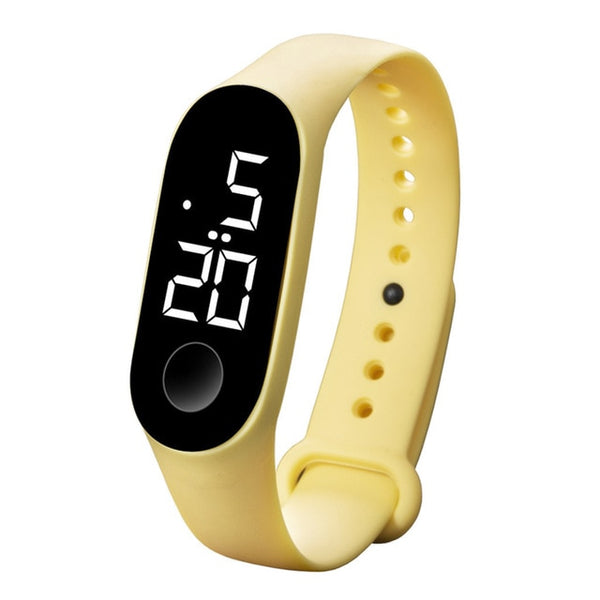 Mode Frauen Männer Sport Uhr Wasserdichte LED Leucht Elektronische Sensor Uhren Casual Armband Armbanduhr Thanksgiving Geschenk