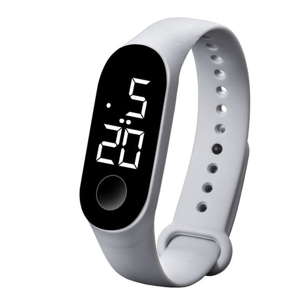 Mode Frauen Männer Sport Uhr Wasserdichte LED Leucht Elektronische Sensor Uhren Casual Armband Armbanduhr Thanksgiving Geschenk