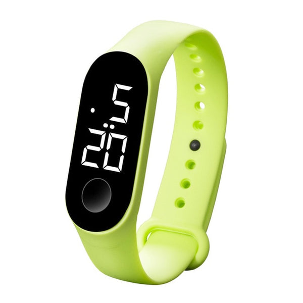 Mode Frauen Männer Sport Uhr Wasserdichte LED Leucht Elektronische Sensor Uhren Casual Armband Armbanduhr Thanksgiving Geschenk