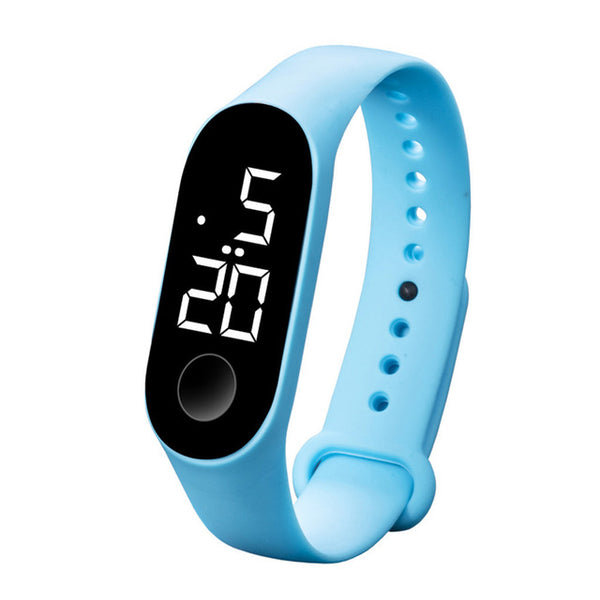 Mode Frauen Männer Sport Uhr Wasserdichte LED Leucht Elektronische Sensor Uhren Casual Armband Armbanduhr Thanksgiving Geschenk
