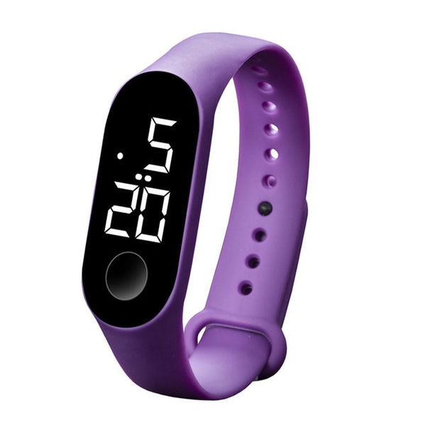Mode Frauen Männer Sport Uhr Wasserdichte LED Leucht Elektronische Sensor Uhren Casual Armband Armbanduhr Thanksgiving Geschenk