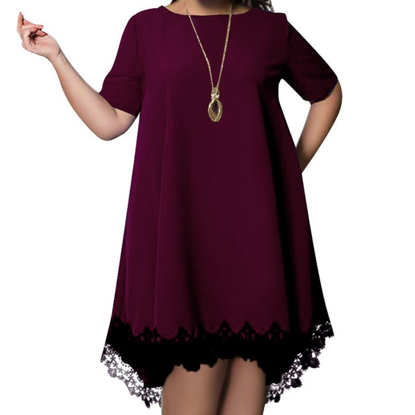 5XL 6Xl Plus Size Summer Dress Women Casual Summer Mini Backless Lace Dress Tassel Sexy Beach Dresses Party Vestidos