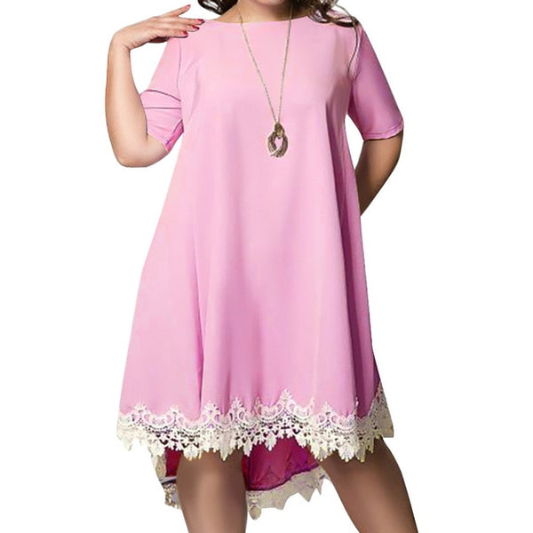 5XL 6Xl Plus Size Summer Dress Women Casual Summer Mini Backless Lace Dress Tassel Sexy Beach Dresses Party Vestidos