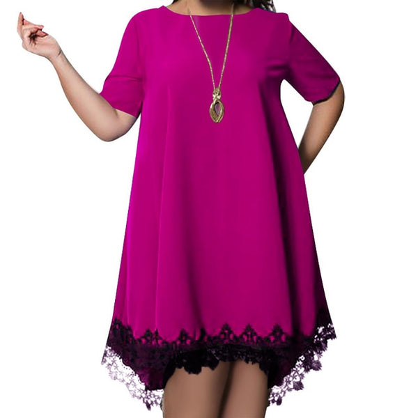 5XL 6Xl Plus Size Summer Dress Women Casual Summer Mini Backless Lace Dress Tassel Sexy Beach Dresses Party Vestidos