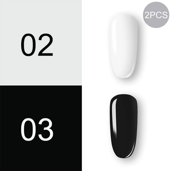 ROSALIND Gel Polish Set UV Vernis Semi Permanent Primer Top Coat 7ML Poly Gel Varnish Nail Art Manicure Gel Lak PolishesNails