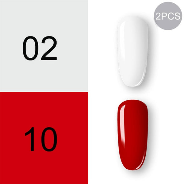 ROSALIND Gel Polish Set UV Vernis Semi Permanent Primer Top Coat 7ML Poly Gel Varnish Nail Art Manicure Gel Lak PolishesNails