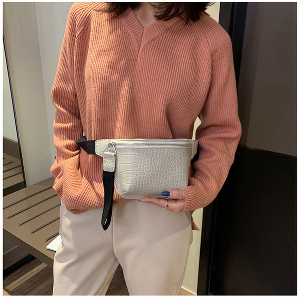 Crowdale bolsa feminina crocodilo multicolorido mensageiro peito saco de embreagem feminina bolsa de couro do plutônio cruz corpo saco moda alta qualidade