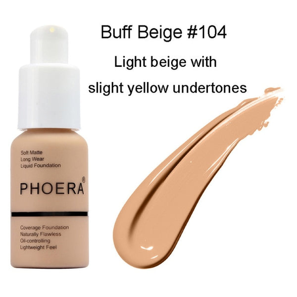 La belleza perfecta nuevo 30ml Fundación suave mate largo desgaste de Control de aceite base líquida correctora crema de maquillaje para mujer