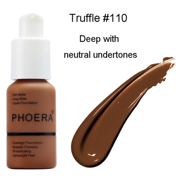 La belleza perfecta nuevo 30ml Fundación suave mate largo desgaste de Control de aceite base líquida correctora crema de maquillaje para mujer