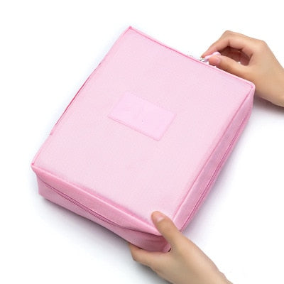 2019 New Cosmetic Bag Fashion Multi-function Oxford Travel Storage Makeup Bag Men Women Portable Waterproof Wash Bag 30
