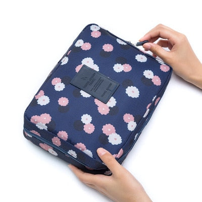 2019 New Cosmetic Bag Fashion Multi-function Oxford Travel Storage Makeup Bag Men Women Portable Waterproof Wash Bag 30