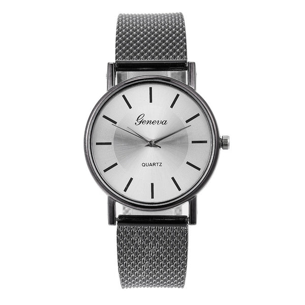Quartz Watch Woman's High-end Blue Glass Life Waterproof Distinguished Female Clock Quartz Wristwatch Fashion Ladies Wrist #A
