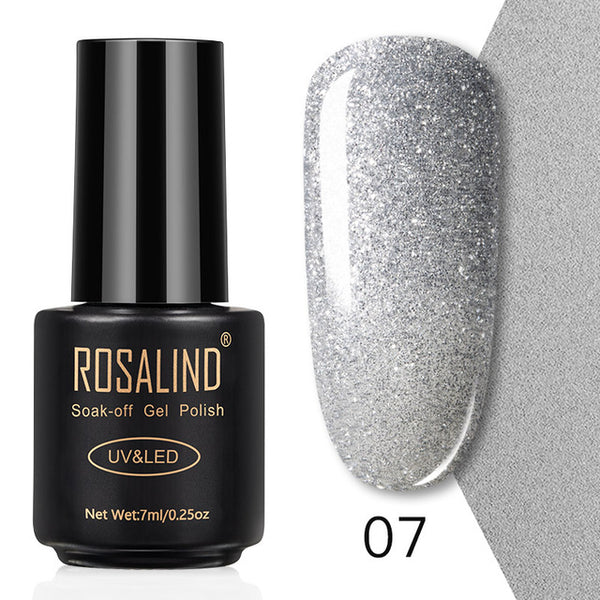 ROSALIND 7ML Nail Polish Gel Varnish Hybrid UV For Manicure Off Gellak White Prime Nail Art gel Extension nail polish
