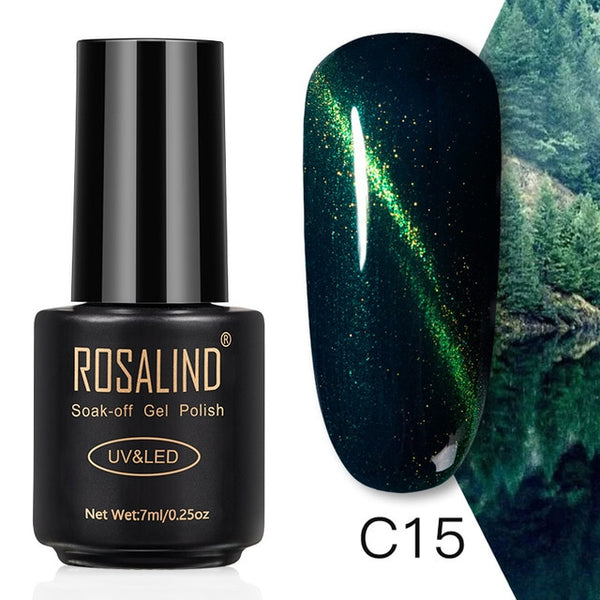 ROSALIND 7ML Nail Polish Gel Varnish Hybrid UV For Manicure Off Gellak White Prime Nail Art gel Extension nail polish