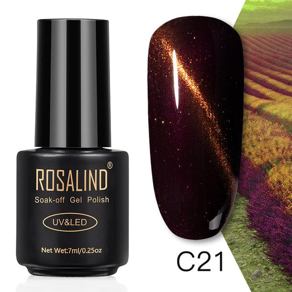 ROSALIND 7ML Nail Polish Gel Varnish Hybrid UV For Manicure Off Gellak White Prime Nail Art gel Extension nail polish