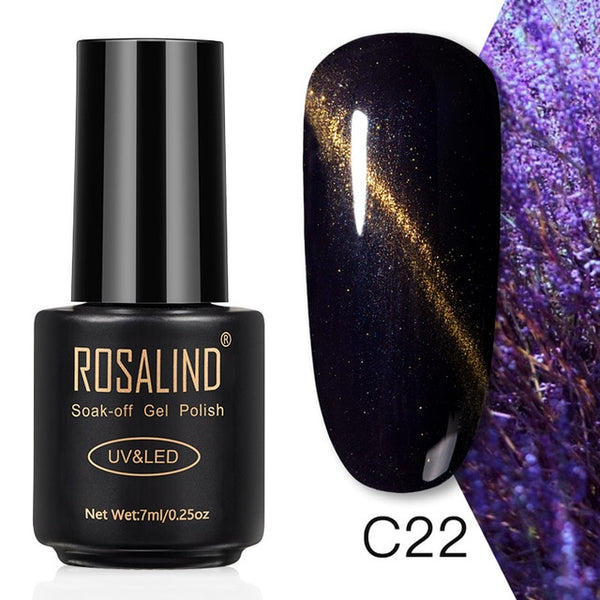 ROSALIND 7ML Nail Polish Gel Varnish Hybrid UV For Manicure Off Gellak White Prime Nail Art gel Extension nail polish