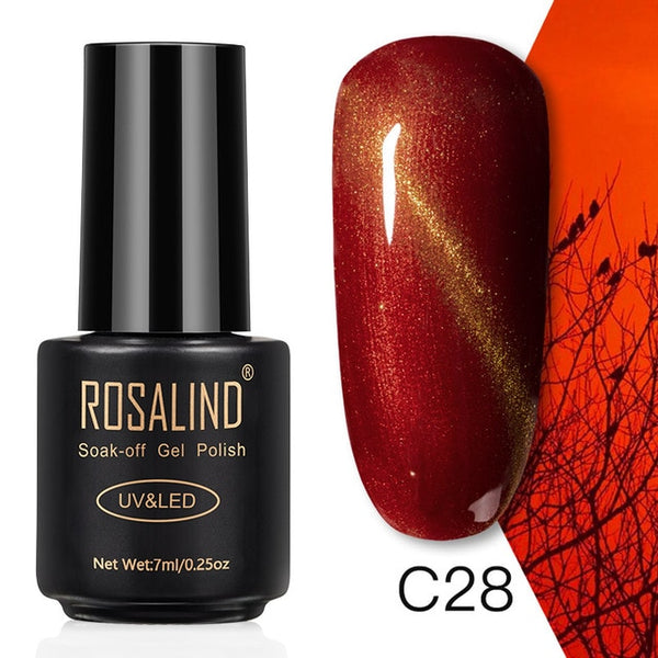 ROSALIND 7ML Nail Polish Gel Varnish Hybrid UV For Manicure Off Gellak White Prime Nail Art gel Extension nail polish