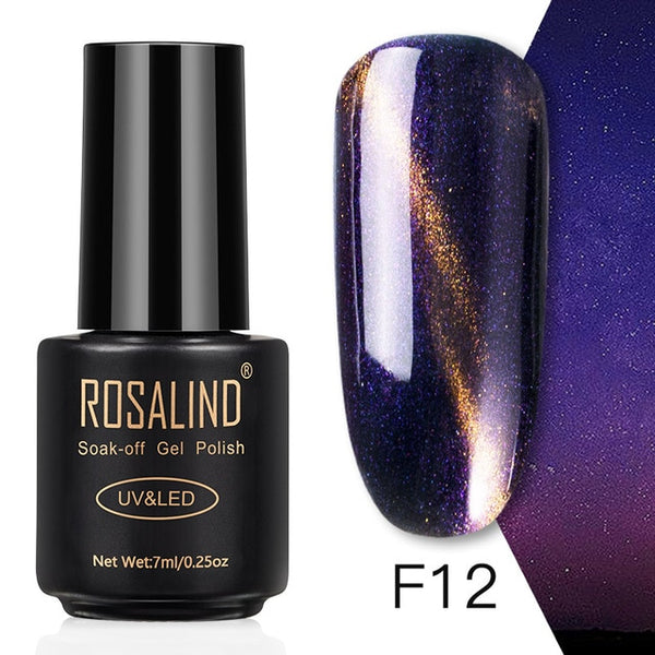 ROSALIND 7ML Nail Polish Gel Varnish Hybrid UV For Manicure Off Gellak White Prime Nail Art gel Extension nail polish